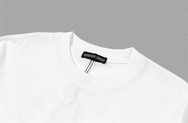  ミントグリーン Tシャツ Chrome Hearts リップロゴ クロムハーツ コピー 半袖 丸首 レッドグラフィック カジュアルトップス