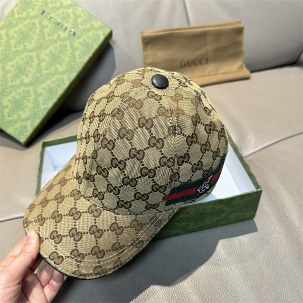 2026☆グッチGUCCIキャップコピーストリートファッション シンプル  男女兼用 ワンサイズ