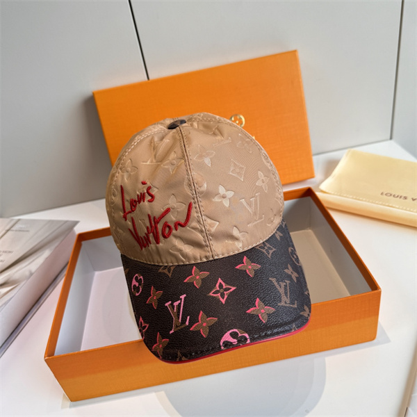 ルイヴィトンキャップコピー LOUIS VUITTON  ベースボールキャップ サイズ調整可 あごひも付き 紫外線対策