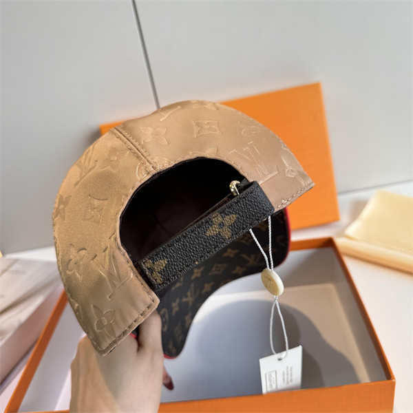 ルイヴィトンキャップコピー LOUIS VUITTON  ベースボールキャップ サイズ調整可 あごひも付き 紫外線対策