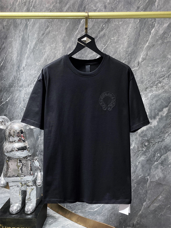 CHROME HEARTS クロムハーツ コピー ビッグクロスエンボス オーバーフィット 半袖Tシャツ