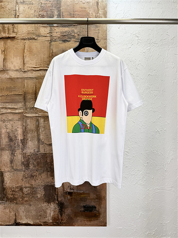 ホワイト 半袖Tシャツ Dior アートグラフィックプリント ディオール コピー カラーブロック クルーネック メンズカジュアル