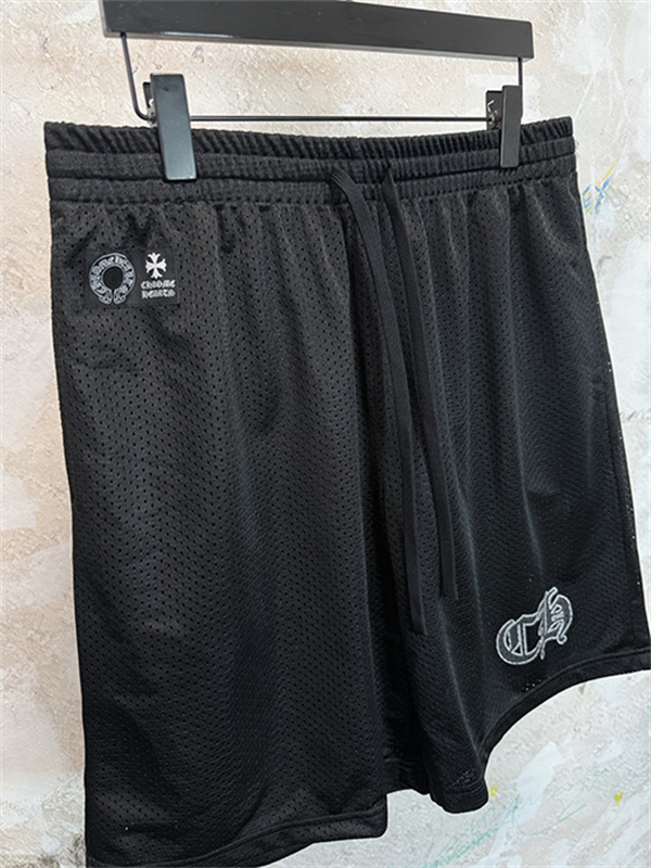  ブラック 半袖Tシャツ Chrome Hearts クロムハーツ コピー グリーンサークルバックプリント クロスモチーフ クルーネック ストリートトップス