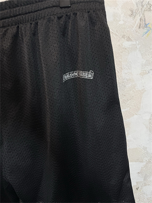  ブラック 半袖Tシャツ Chrome Hearts クロムハーツ コピー グリーンサークルバックプリント クロスモチーフ クルーネック ストリートトップス