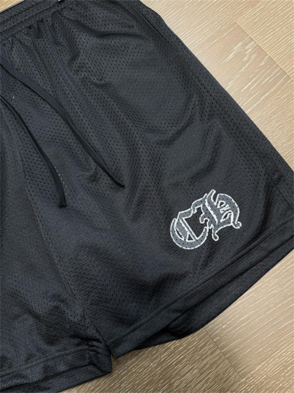  ブラック 半袖Tシャツ Chrome Hearts クロムハーツ コピー グリーンサークルバックプリント クロスモチーフ クルーネック ストリートトップス