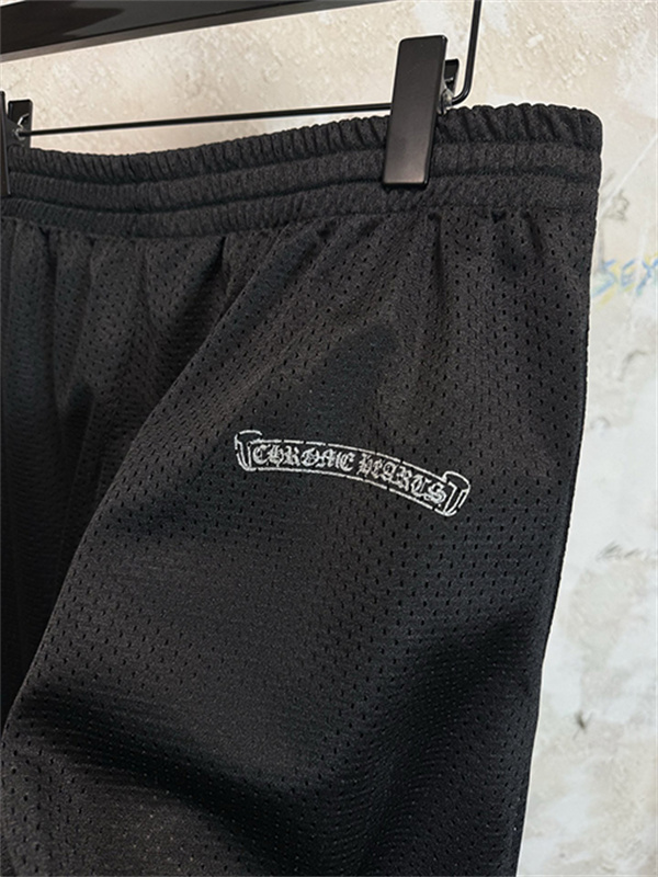 ブラック メッシュショーツ Chrome Hearts クロムハーツ コピー CHロゴ