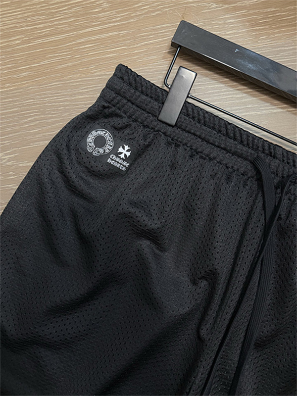 ブラック メッシュショーツ Chrome Hearts クロムハーツ コピー CHロゴ