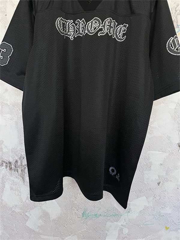 ブラック メッシュゲームシャツ Chrome Hearts クロムハーツ コピー