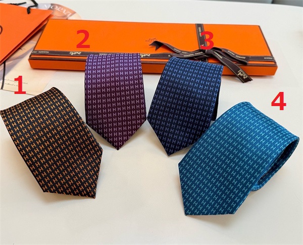 Hermès エルメス ネクタイコピー2026トレンドファッションスタイリッシュ4色