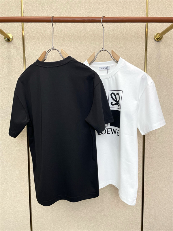 肌触り 普段使いロエベtシャツコピー2026年トレンド☆☆LOEWE 新作お手頃カジュアル