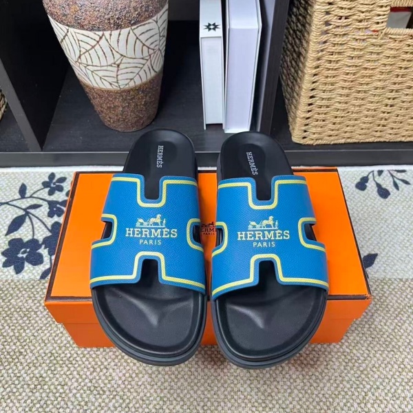 2026新作 HERMES コピー エルメス メンズ サンダル スライドサンダル 6色展開 Hデザイン 軽量 カジュアル リゾート