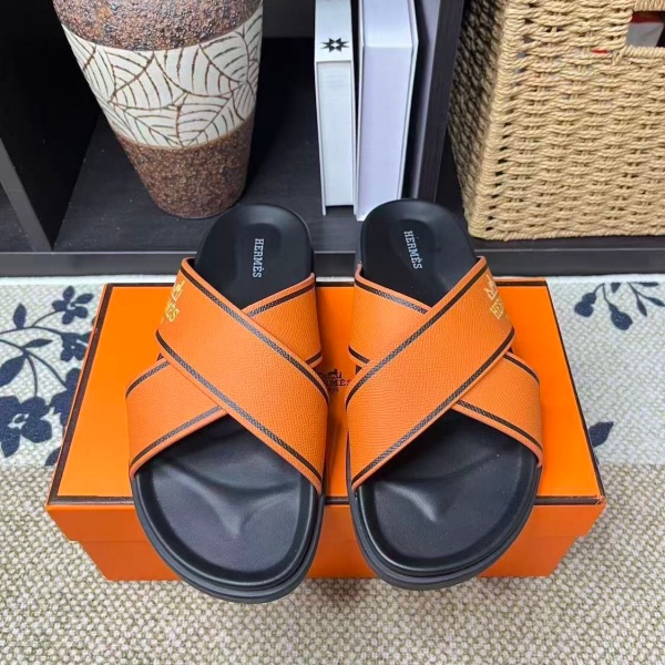 2026新作 HERMES コピー エルメス メンズ サンダル スライドサンダル 6色展開 Hデザイン 軽量 カジュアル リゾート