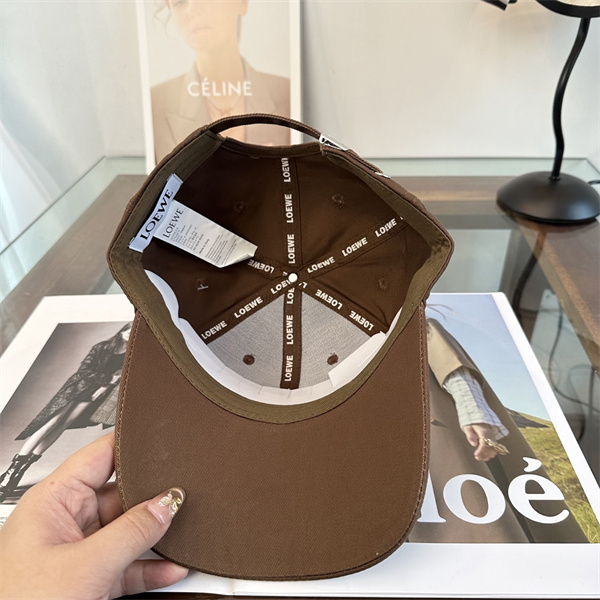ロエベキャップコピー2026最新トレンドLoewe野球帽ユニセックス5色簡単デザイン