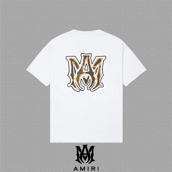 アミりTシャツコピー AMIRI  2026SS 新登場 個性的上質なアイテム 丸首半袖Tシャツ 