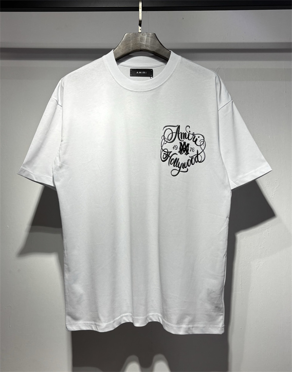 黑色 白色  アミりAMIRI Tシャツコピー 2026年トレンド春夏コレクション着心地