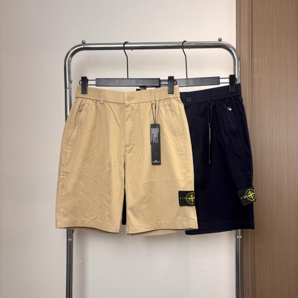 2026新作 STONE ISLAND ストーンアイランド メンズ カーゴショーツ ワッペンロゴ ハーフパンツ 2色展開