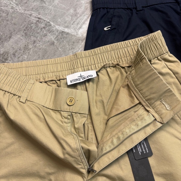 2026新作 STONE ISLAND ストーンアイランド メンズ カーゴショーツ ワッペンロゴ ハーフパンツ 2色展開