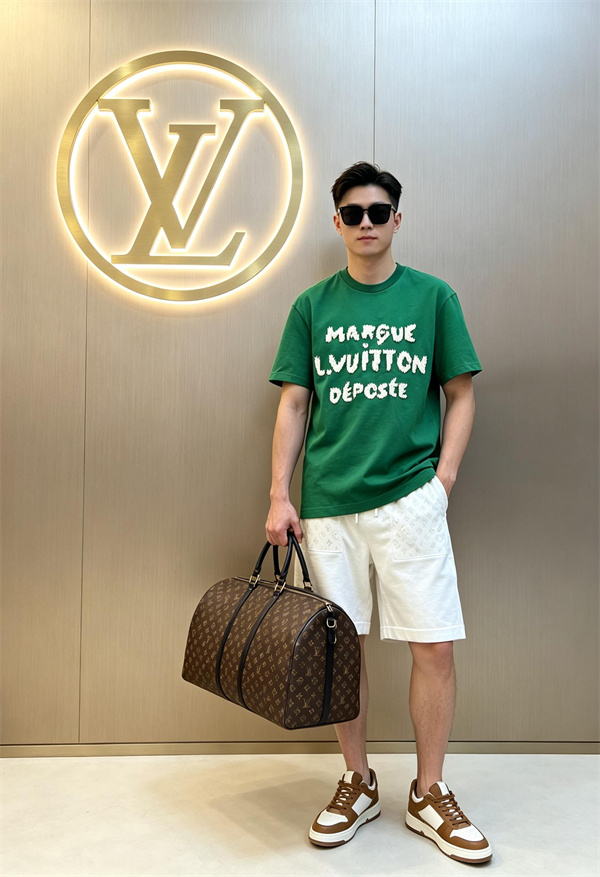 lv x Nigoルイヴィトンtシャツスーパーコピーエレガントスタイル　2026トレンド夏新作爽やかな