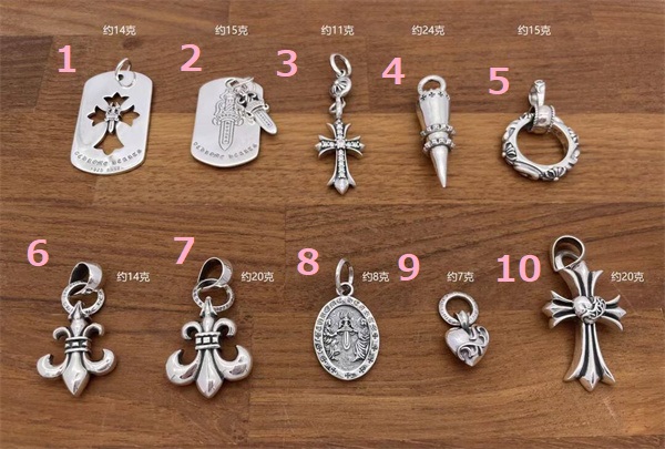 人気10色☆☆クロムハーツペンダントスーパーコピーChrome Hearts アクセサリー激安通販チェーンなし