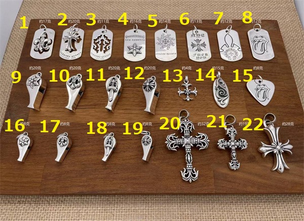定番22色☆☆クロムハーツペンダントスーパーコピー超人気エレガントChrome Hearts アクセサリー