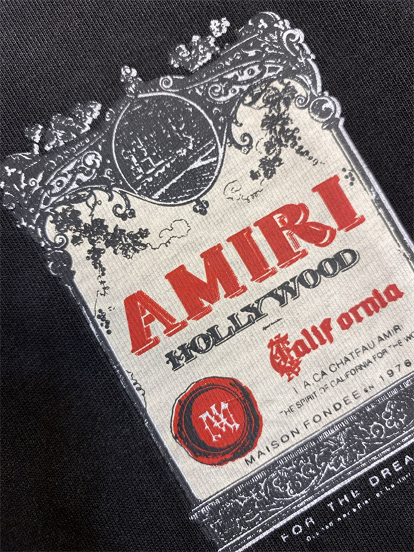Amiri ☆【夏新作】USストリートブランド オーバーサイズ コットン100% プリントTシャツ アミリ 半袖コピー
