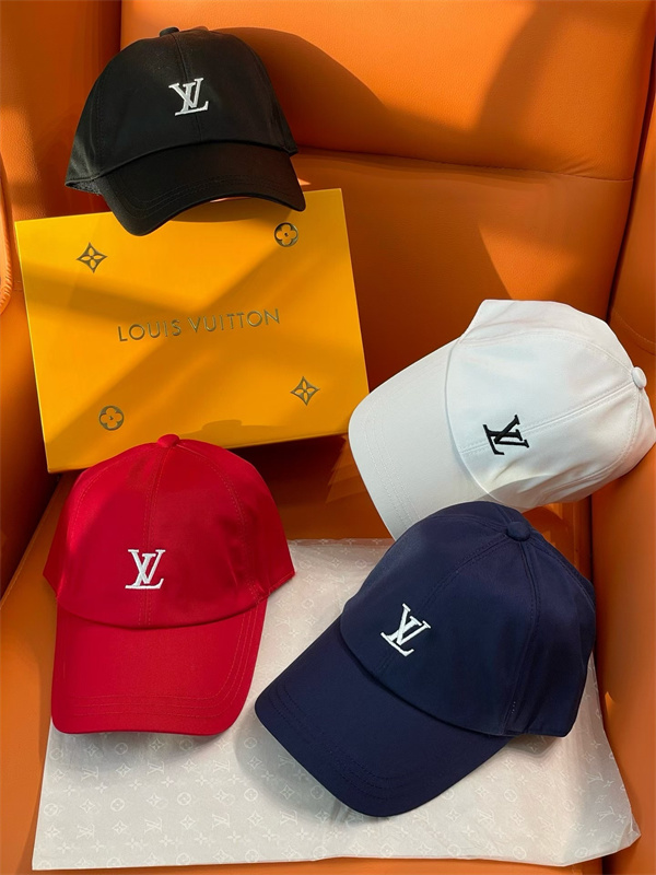 4色♥ルイヴィトンキャップコピー LOUIS VUITTON ユニセックス簡単デザイン野球帽