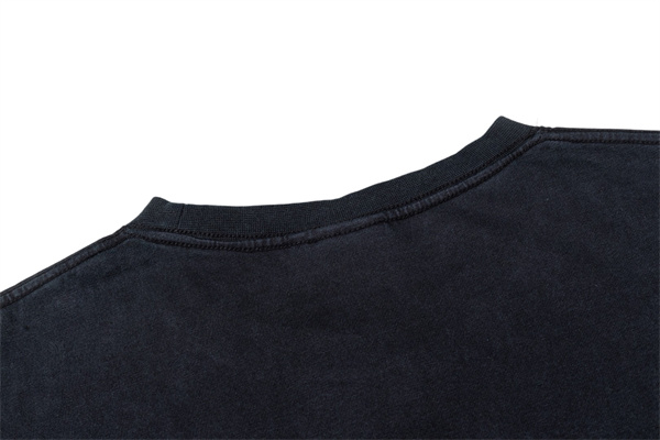 チャコールグレー 渋み DIOR ディオール コピー Tシャツ 胸ポケット ロゴパッチ クルーネック ゆったり 人気 トップス