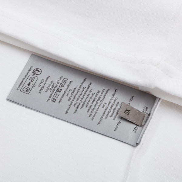 DIOR × STONE ISLAND ディオール ストーンアイランド コンパスロゴ 半袖Tシャツ フロントプリント コットンカットソー