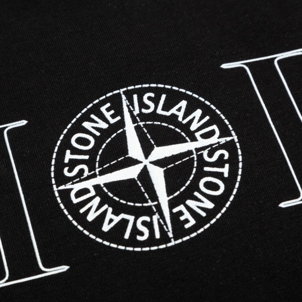 DIOR × STONE ISLAND ディオール ストーンアイランド コンパスロゴ 半袖Tシャツ フロントプリント コットンカットソー