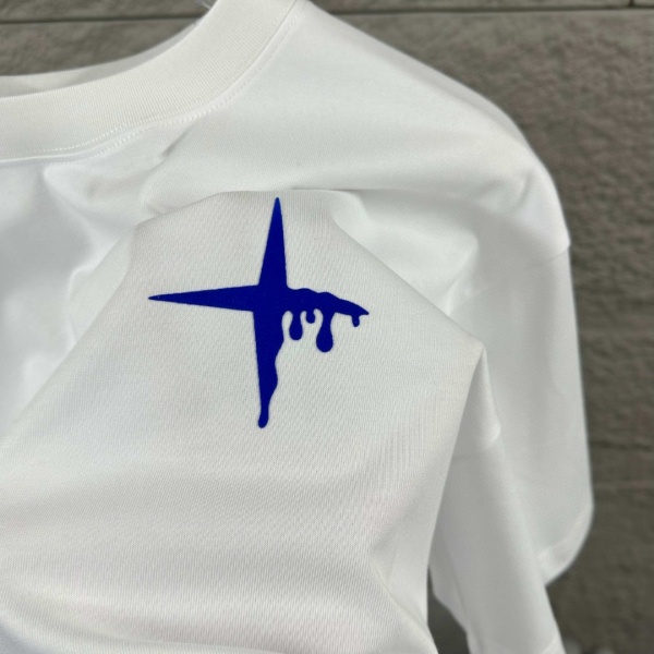 STONE ISLAND ストーンアイランド ドリップコンパス バックロゴ 半袖Tシャツ オーバーサイズ コットンカットソー