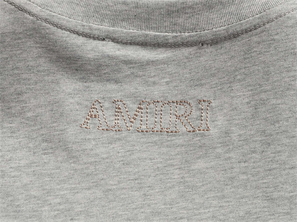 ロゴ刺繍 ポケットデザイン 半袖 AMIRI アミリ コピー Tシャツ ルーズフィット コットンカットソー