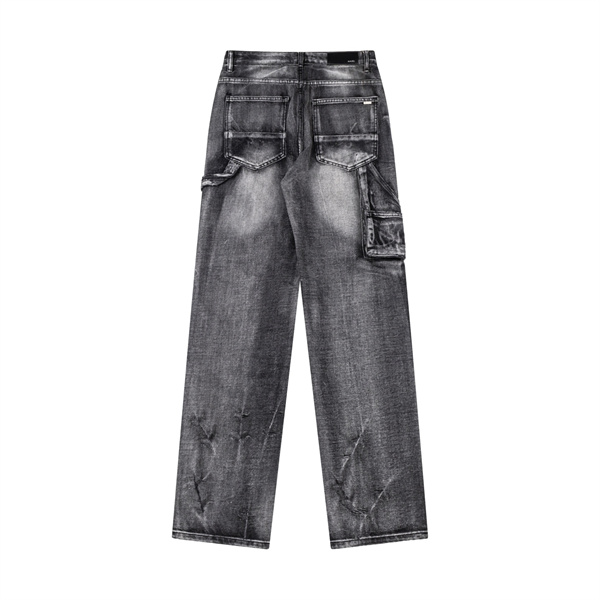 2026人気 ワッペンクラッシュデニム AMIRI アミリ コピー  ペイントウォッシュ ストリート スキニージーンズ 話題 売れ筋