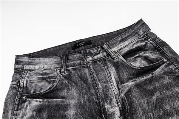 2026人気 ワッペンクラッシュデニム AMIRI アミリ コピー  ペイントウォッシュ ストリート スキニージーンズ 話題 売れ筋