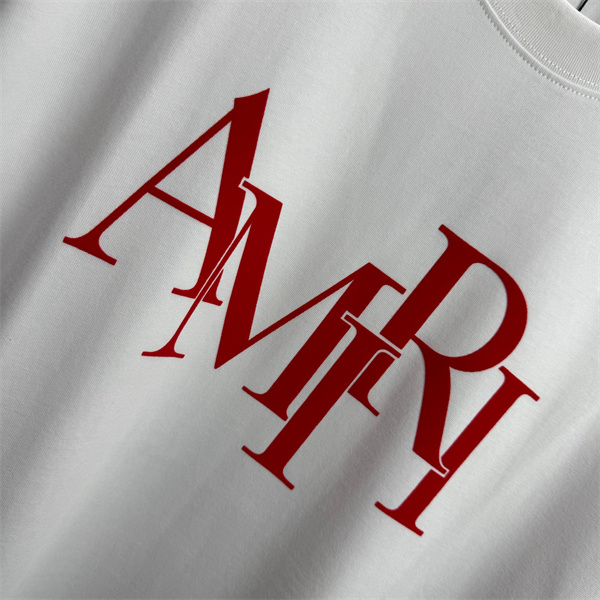 AMIRI アミリ コピー Tシャツ ビッグロゴ  オーバーサイズ 洗練シルエット モード映え コーデ主役級