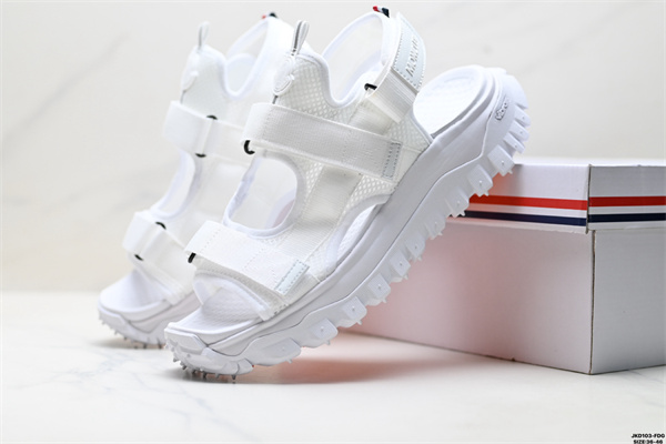 Moncler Trailgrip Vela モンクレールサンダルスーパーコピー男女OK履き心地ホワイトJKD103-FDG