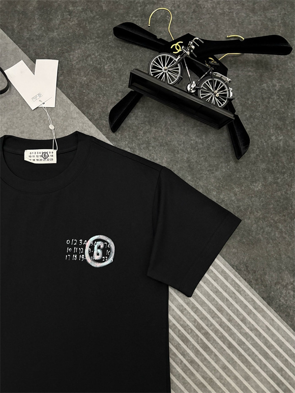 ワンポイントロゴ ミニマル系 人気 Maison Margiela メゾンマルジェラ コピー Tシャツ 高見え カジュアル メンズ レディース