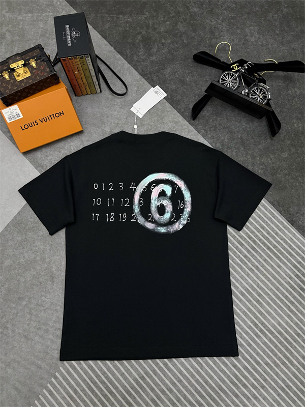 ワンポイントロゴ ミニマル系 人気 Maison Margiela メゾンマルジェラ コピー Tシャツ 高見え カジュアル メンズ レディース