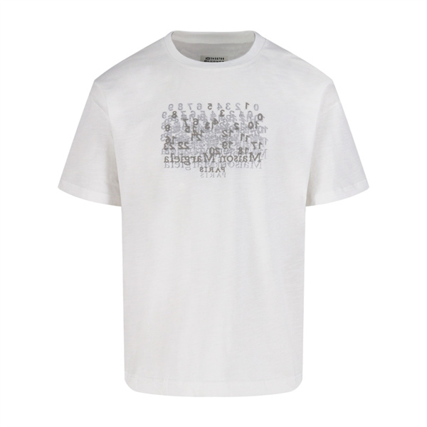 2026新作 Maison Margiela メゾンマルジェラ コピー Tシャツ ロゴデザイン ルーズフィット ストリート カジュアル 男女兼用