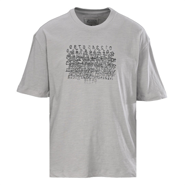 2026新作 Maison Margiela メゾンマルジェラ コピー Tシャツ ロゴデザイン ルーズフィット ストリート カジュアル 男女兼用
