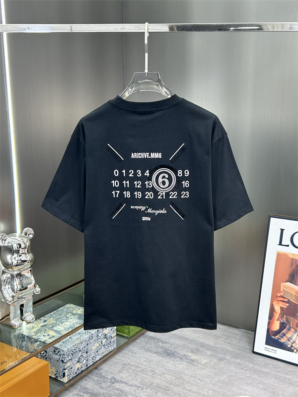 ロゴアクセント モードカジュアル 男女対応 Maison Margiela メゾンマルジェラ コピー 半袖カットソー 話題