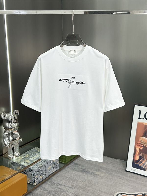 ロゴアクセント モードカジュアル 男女対応 Maison Margiela メゾンマルジェラ コピー 半袖カットソー 話題