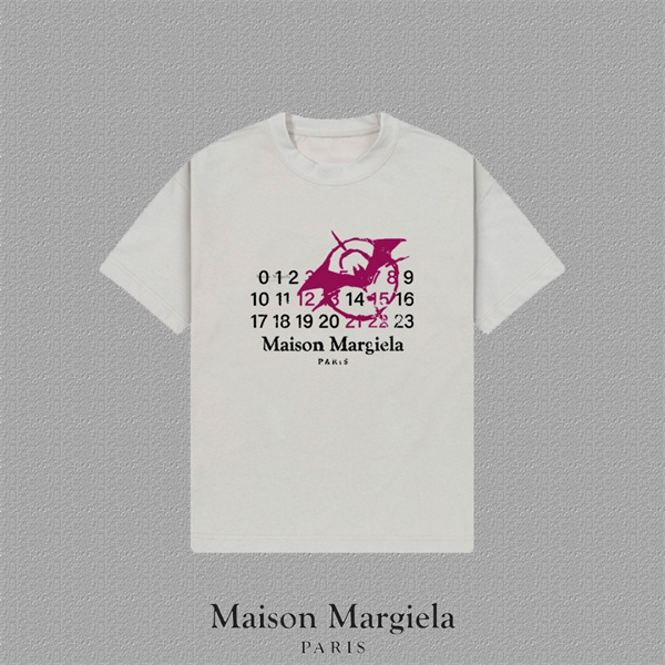 ロゴデザイン アートプリント ルーズフィット ストリート Maison Margiela メゾンマルジェラ コピー Tシャツ 爆売れ