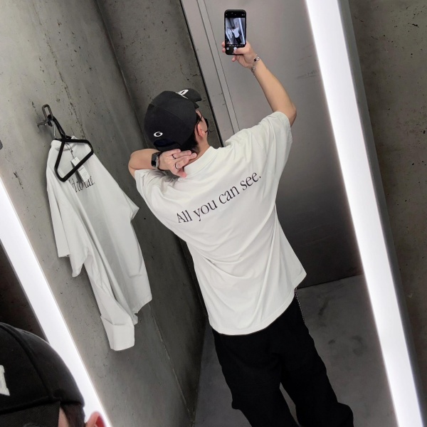 BALENCIAGA バレンシアガ 2026 360 Sunglasses グラフィックプリント 半袖Tシャツ オーバーフィット ロゴデザイン モード ストリート カジュアル メンズ レディース