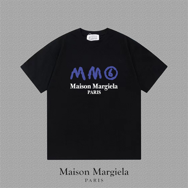 人気上昇中 Maison Margiela メゾンマルジェラ コピー 半袖カットソー グラフィックロゴ モードカジュアル 男女対応