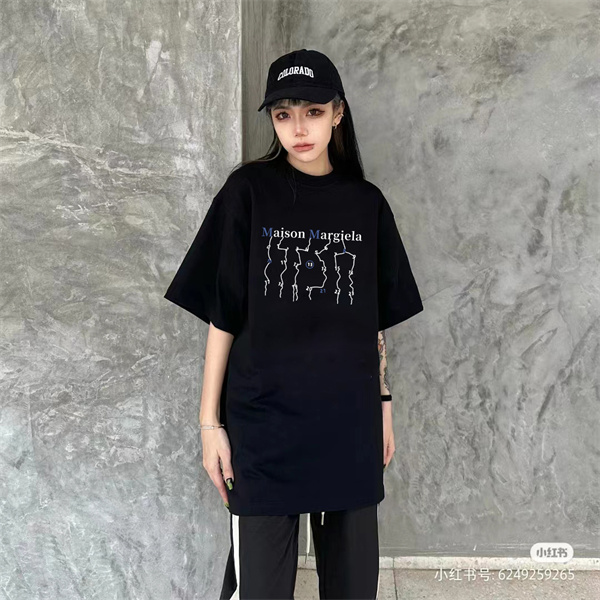 ラインアート モードストリート 男女対応 Maison Margiela メゾンマルジェラ コピー 半袖カットソー 爆売れ