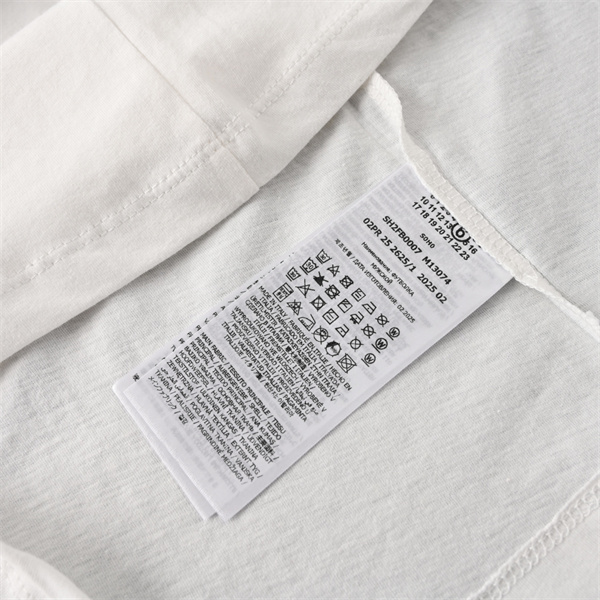 ins人気 Maison Margiela メゾンマルジェラ コピー Tシャツ 半袖ロゴ 上品モード 通勤カジュアル 軽やか