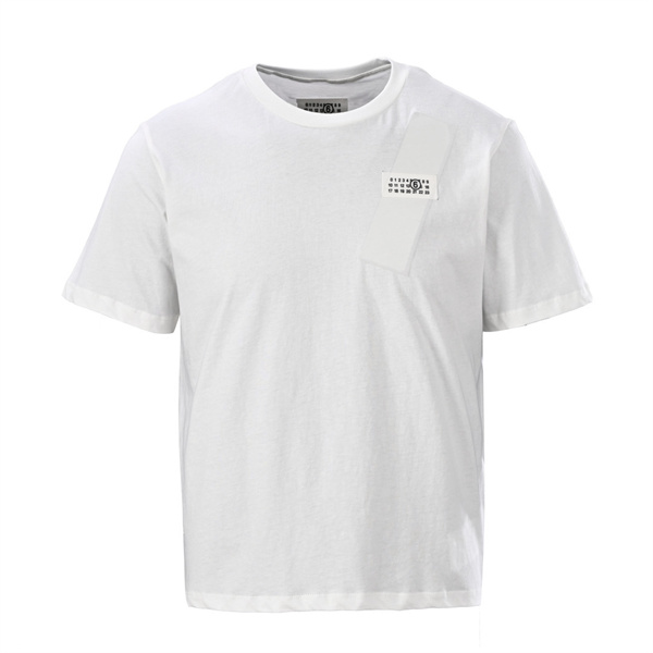 ins人気 Maison Margiela メゾンマルジェラ コピー Tシャツ 半袖ロゴ 上品モード 通勤カジュアル 軽やか