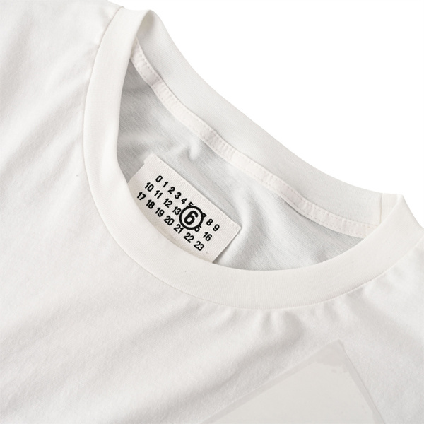 ins人気 Maison Margiela メゾンマルジェラ コピー Tシャツ 半袖ロゴ 上品モード 通勤カジュアル 軽やか