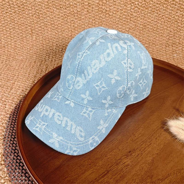 Louis Vuitton x Supremeコラボ野球帽☆ルイヴィトンキャップコピー2026トレンド3色