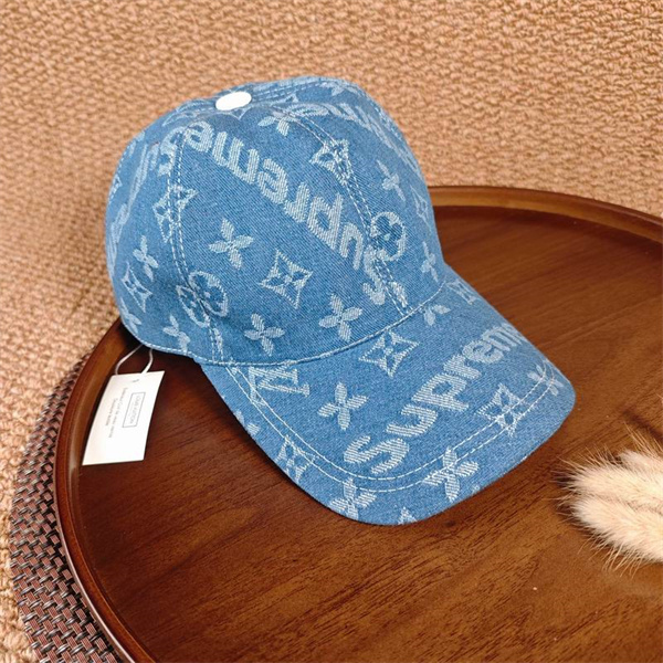 Louis Vuitton x Supremeコラボ野球帽☆ルイヴィトンキャップコピー2026トレンド3色